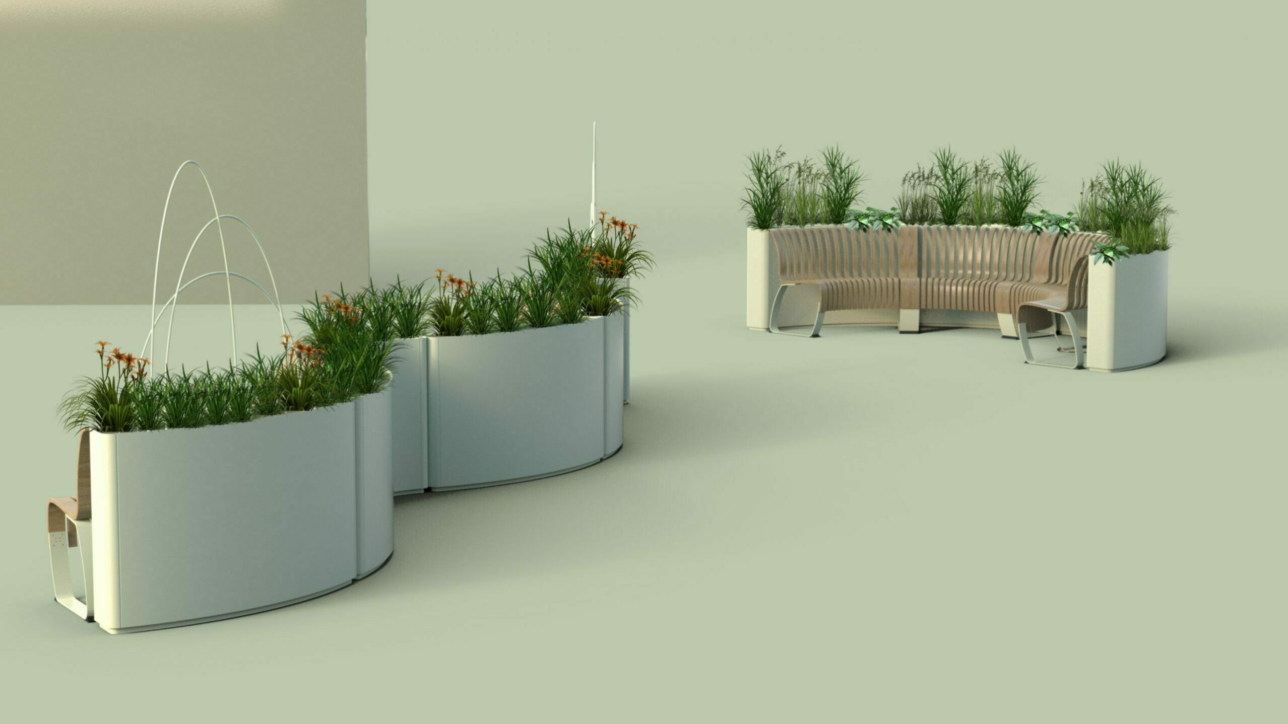accessory planter dividers