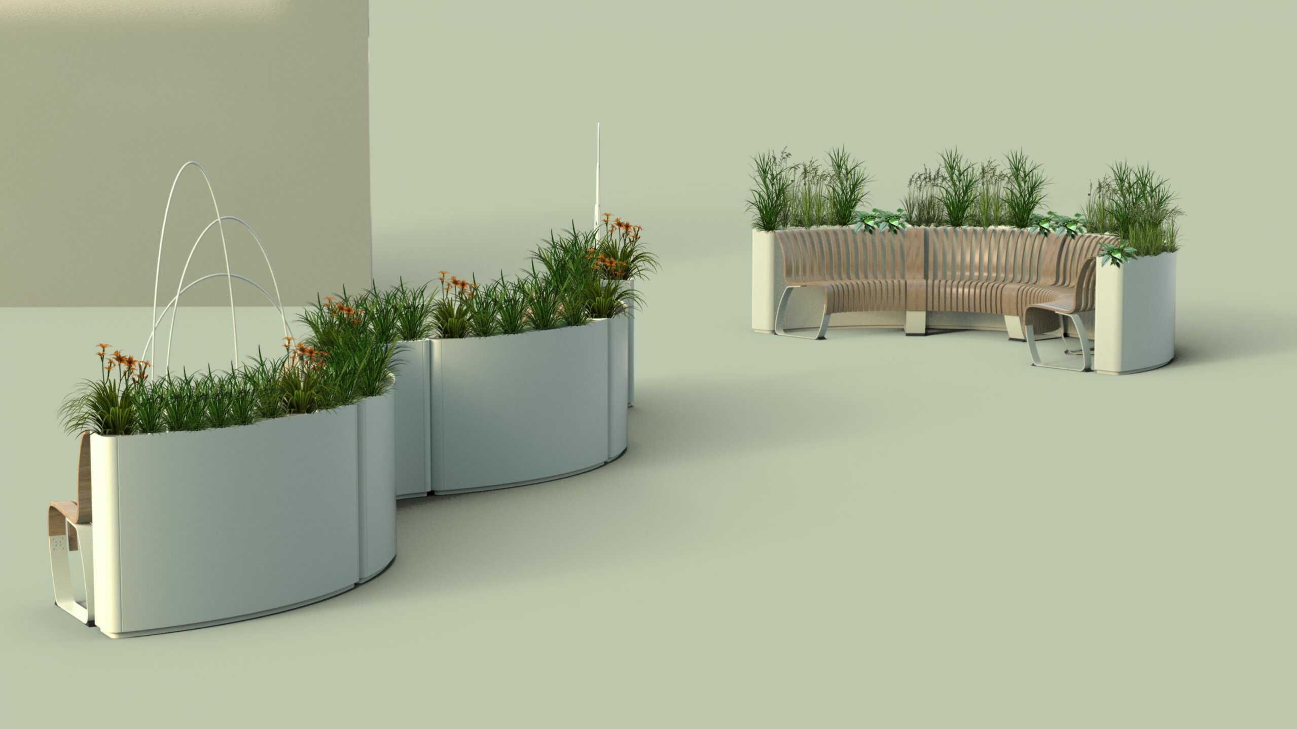 accessory planter dividers