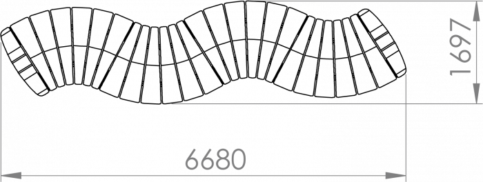 Ascent Wiggly bench measurements