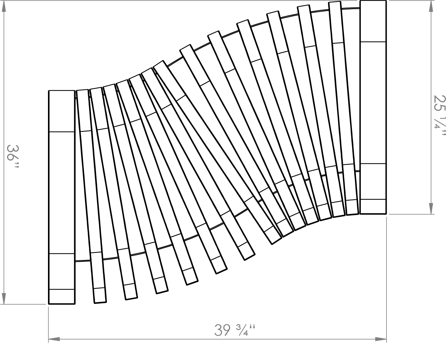 Nova C Back S-Curve R (Top View) New