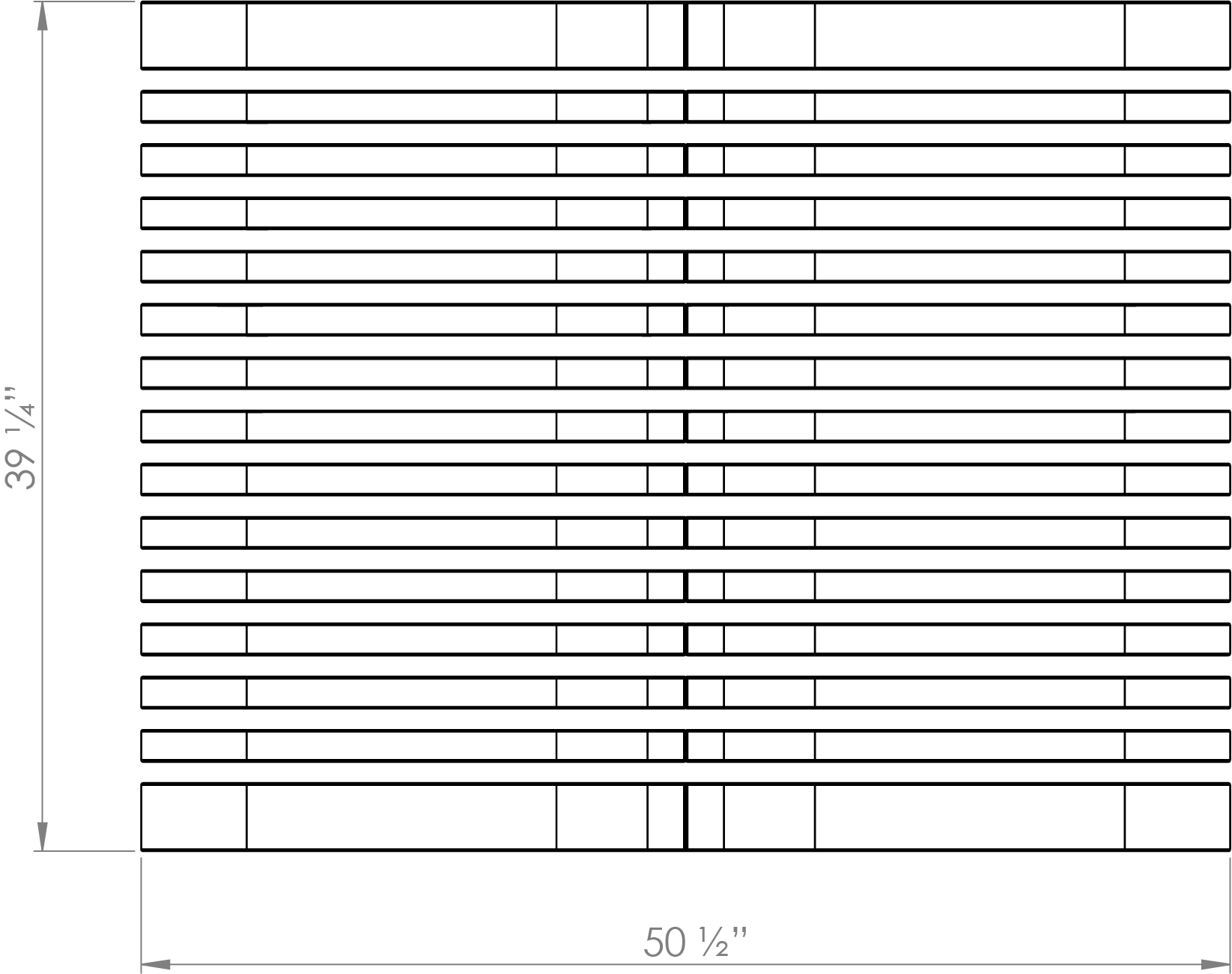 Nova C Double Back 100 (Top View)
