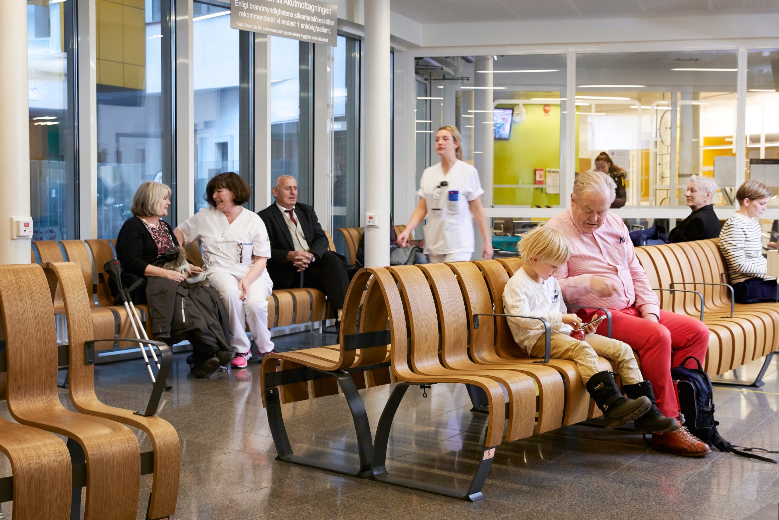 hospital inside waiting room