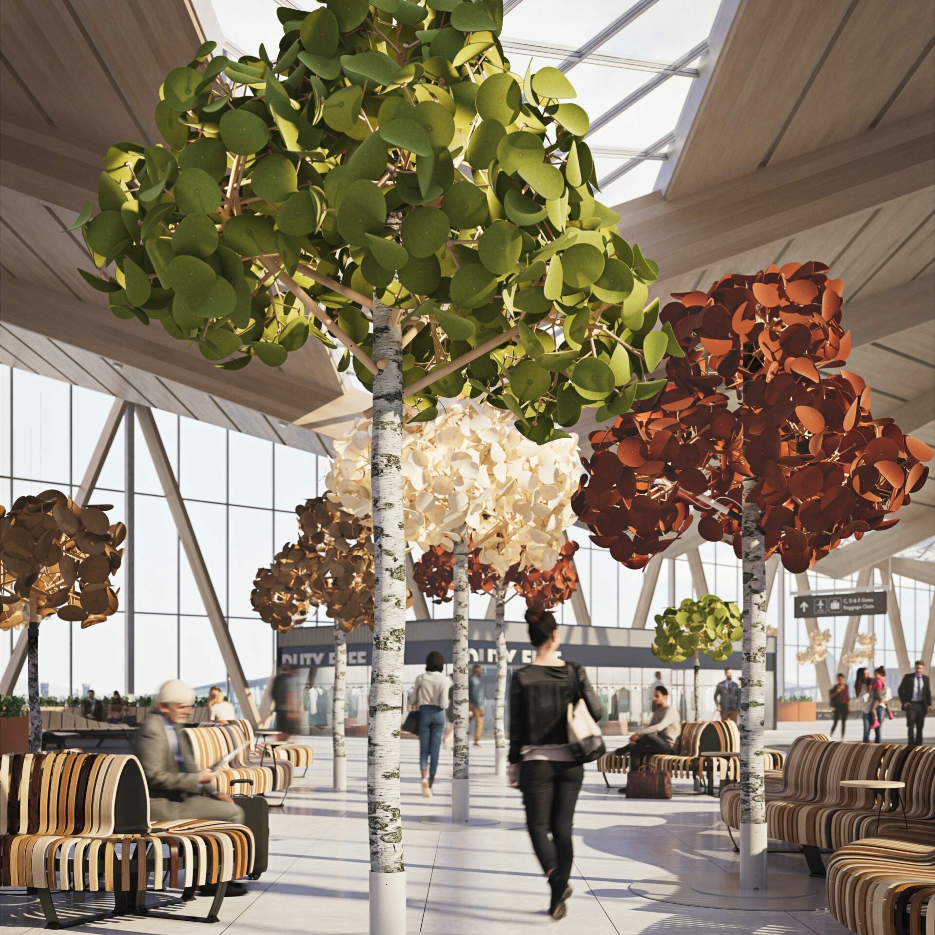 Leaf Lamp Biophilic Design