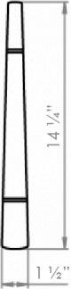 Ascent Armrest (Top View)