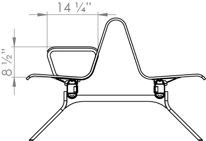 Ascent Armrest (Side View)