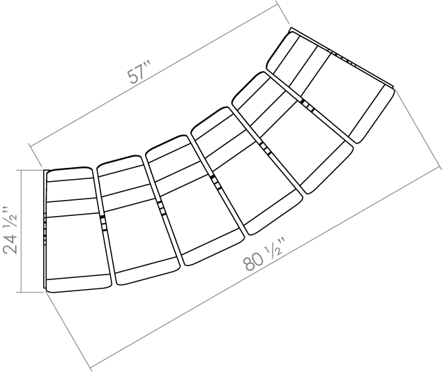 ASCENT BACK CONVEX 60°