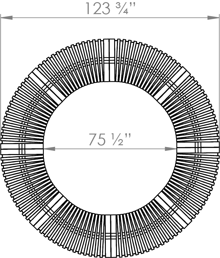 Nova C Bench Circle