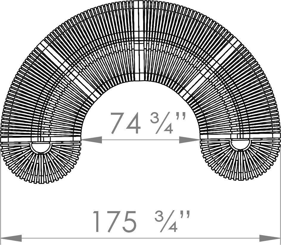 Nova C Double Back Bracket