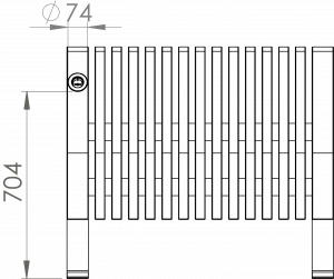 Rückseite Rib Charger